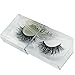 1 Pair 3D Real Mink Fur Fake Eyelashes Messy Cross Thick Mink Fur Hand-made False Lashes