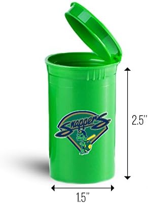 Beloit Snappers MiLB Pocket Size Pill And Vitamin Container ID 2461G
