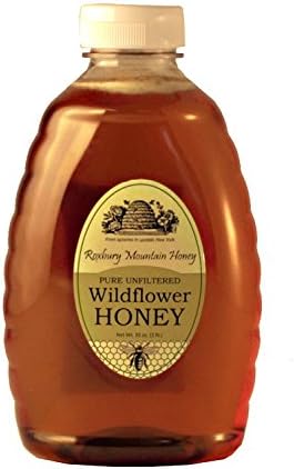Pure & Unfiltered Wildflower Honey, Roxbury Mountain Honey, 32 oz