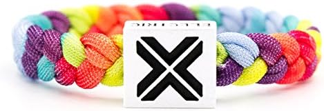 ELECTRIC FAMILY UNITY BRACELET - RAINBOW COLORED TIE DYE ONE SIZE FITS ALL NYLON BRAIDED UNISEX BRACELET
