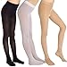 Aaronano Little Girls' Dance Footed Tights 3-Pair-Pack