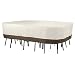 AmazonBasics Rectangular / Oval Table and Chair Set Outdoor Patio Furniture Cover, X Large