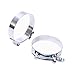 Hiwowsport 67-75MM Working Range T-Bolt Stainless Steel Clamp Fit for 2.5'' ID Turbo Intercooler Hose