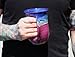 Clay in Motion Handwarmer Mug - Purple Passion - Right Handed,14 oz.