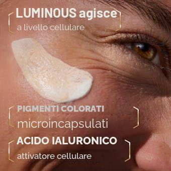 Cellular Luminous630 - Fluido CC Antimacchia SPF30 3-in-1 - CC Cream Tripla Azione - Copre e Riduce le Macchie - Protezione solare viso con colore - Tutti i tipi di pelle - Tono Chiaro - 40 ml