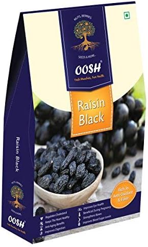 OOSH Seedless Black Raisin, 250 g