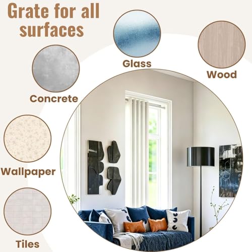 Pressure Curtain Rods for Windows Shower Wardrobe White 85 – 265 cm Diameter 32 mm