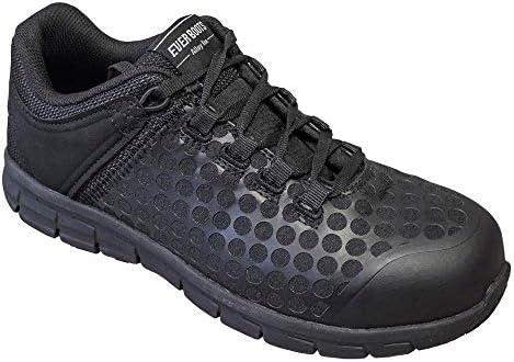 EVER BOOTS Steel Toe Men’s Safety Work Industrial and Construction Shoe Slip Resistant Lightweight