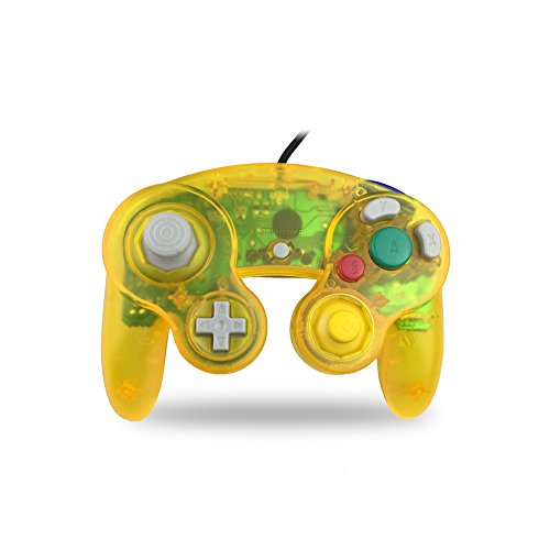 image for Koalud 2 Packs Classic Wired Gamepad Controllers for Wii Game Cube Gam