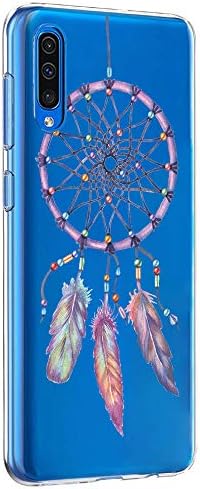 Case Compatible with Samsung Galaxy A50 Case Soft TPU Crystal Clear Scratch Proof Ultra Slim Lightweight Shock-Absorption Protective Case for Galaxy A50 (7, Galaxy A50)
