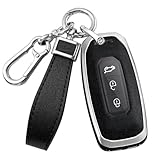 HIBEYO Smart 3 Button Key Case Cover for Ford