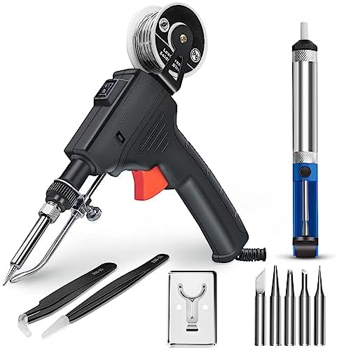thumbnail image 2 of Soldering Kit With Desoldering Pumps And Wick – 5-in-1 Set 2 of 9