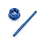 FXCNC Racing ATV Aluminum Oil Dip Stick Filler Cap Dipstick fit for Yamaha Raptor 700R YFM700R 2008-2019, YFZ450 2012-2013, Raptor 660R YFM660R 2001-2005, YFZ450 2004-2009