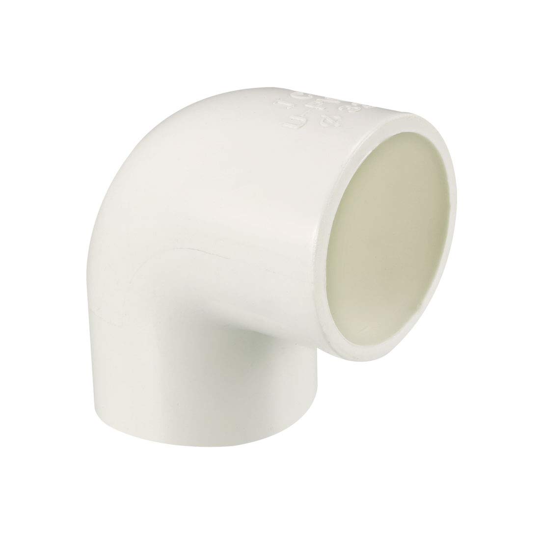 sourcing map 32mm Slip 90 Degree PVC Pipe Fitting Elbow Coupling Connector 5 Pcs