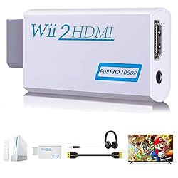 Xsusmdom Wii HDMI Adapter, Wii to HDMI Converter