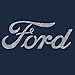 Tee Luv Men's Ford Hoodie - Lightweight Navy Blue Hooded Ford Sweatshirt (L)