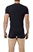 Underworks Mens Extreme Gynecomastia Chest Binder Girdle T-shirt Small Black