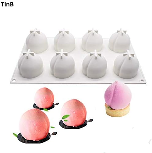 Silicone Forms For Soap Lemon Shaped Soap 6 Cavity Silicone Mould Cake Decorating Tools 3D Fruit Peach Shape Cake Mold Bakeware Silicone Form For Soap Mousse Pastry Tools
