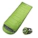 KingCamp Envelope Sleeping Bag 3 Season Lightweight Comfort Portable Great for Adults Kids Camping Backpack Hiking with Compression Sack Extreme Temp Rating 44F