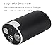 Ewarmer Outdoor Power Bank 10000mAh/Outdoor Hand Warmers with Powerful LED Flashlight, Rechargeable Powerbank for Outdoor Life, 10000mah Portable USB Powerbank/Outdoor Warmer for iPhone X/8 Plus(Black