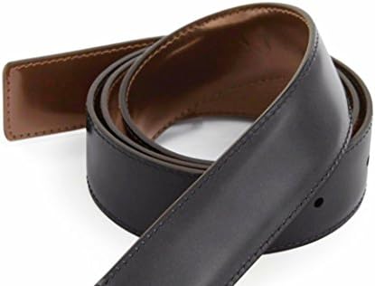 Genuine Italian Leather Belt Strap Replacement-Reversible-Fits Ferragamo-Custom