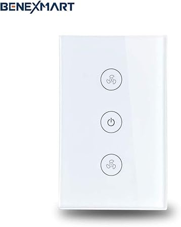Amazon Com Benexmart Smart Wifi Ceiling Fan Switch Compatible