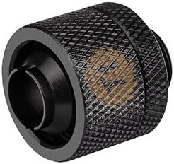 Thermaltake Pacific 3/8′ ID x 5/8′ OD Compression – Black - 6 Pack