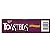 Toasteds Crackers, Party Snacks, Lunch Snacks, Harvest Wheat, 8oz Box (1 Box)