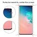 Screen Protector for Galaxy S10, G-Color [3D Tempered Glass] [Full Adhesive] [Case Friendly]Screen Protector for Samsung Galaxy S10[ UV Apply]