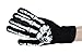Simplicity Unisex Full/Half Finger Skeleton Gloves Glow in The Dark Knit Gloves
