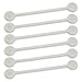 TwistieMag Strong Magnetic Twist Ties - The White Lies Collection - Pure White 6 Pack - Super Powerful Unique Solution for Cable Management, Hanging & Holding Stuff, Fidgeting, Or Just for Fun!