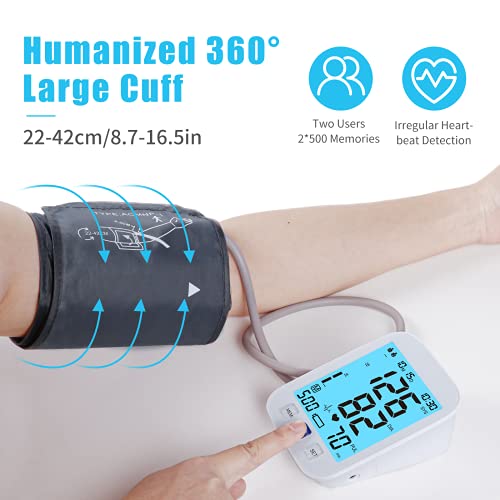Blood Pressure Monitors with 1000 Set Memories Blood Pressure Machine