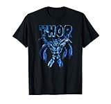 Marvel Thor Classic Ride The Lightning Retro Graphic T-Shirt