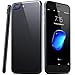 TOZO for iPhone 7 Plus Case iPhone 8 Plus Case PP 0.35mm World's est Protect Hard Case Semi Transparent Light Weight 5.5 inch. Jet Black