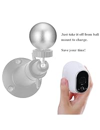 Tabla de eeekit 3 Pack Color Blanco Seguridad techo Wall Mount Diseñado para Arlo, Arlo Pro, Arlo Pro 2 Smart Camera