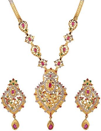 Haram Wedding Jewellery Neckalce Earrings Set for Women (Multiple Choices)