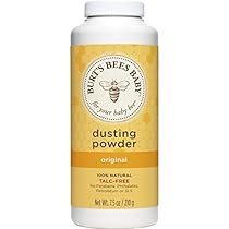 Burt's Bees Baby 100% Natural Dusting Powder, 7.5 Ounces (Packaging May Vary)