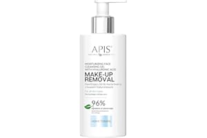 APIS NATURAL COSMETICS Apis Moisturizing Face Cleansing Gel with Hyaluronic Acid - Gentle Make Up Remover and Hydrating Facial Cleanser - Natural Face Wash for All Skin Types - 96% Natural Ingredients