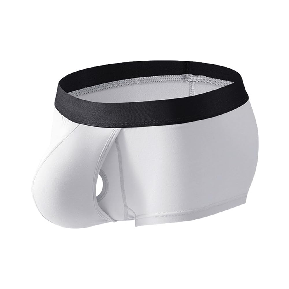 Cerahome Men's Boxers Briefs Fly Pouch Front Open