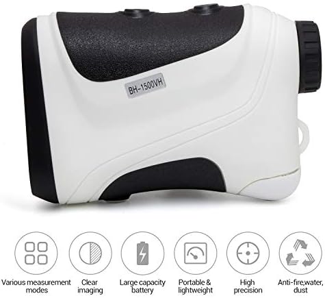 MOESAPU Laser Range Finder for Hunting & Golf Range Finder Up to 1650 Yards 6 Modes with High-Precision Flag Pole Locking