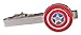 Marvel Comics CAPTAIN AMERICA Silvertone/Enamel TIE CLIP