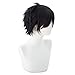 Angels of Death Zack Isaac Foster Cosplay Wig Cosplay Costume Hair Black