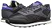 Reebok Women's Cl Lthr Eb Fashion Sneaker, Black/Coal/Ash Grey/Ultima, 7.5 M US