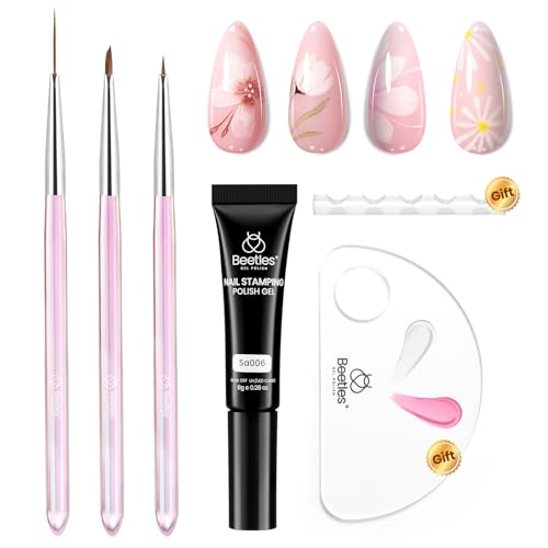 Beetles Nail Art Brushes Set