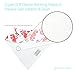 Kaydee Baby Teething Bandana Drool and Dribble Bibs with Adjustable Snaps for Girls and for Boys (Dandelions) Set of 4 with Gift Bag