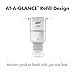PURELL ES6 Professional Advanced Hand Sanitizer Gel Starter Kit, 1 - 1200 mL Sanitizer Refill + 1 - ES6 White Touch-Free Dispenser - 6462-1W