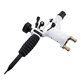 Yosoo Dragonfly Rotary Tattoo Machine Shader Tatoo Motor Gun Kits(Not Include Tattoo Needle)(White)