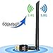 USB WiFi Adapter ANEWISH 5dBi Antenna Dual Band AC600 Wireless Adapter USB WiFi Card Wireless Dongle for Desktop PC Laptop, Support Windows 10/8.1/8/7/XP/Vista, MAC OS X 10.4-10.12.5