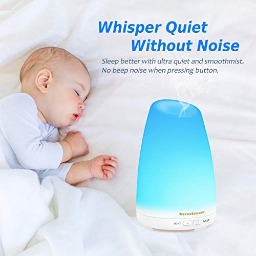 InnoGear 150ml Essential Oil Diffuser Cool Mist Humidifiers Ultrasonic