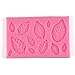 Clearance Tuscom Rose Leaves Washable Reusable Cake Mold,for Fondant Mould Cake Decor Sugar Chocolate Mold (Pink)